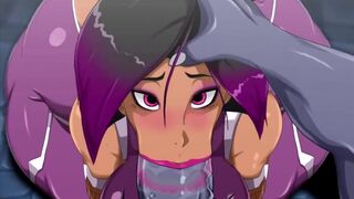 Taimanin Violet BJ animation by Gmeen