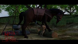 Farnese Is The Horse's Target [HforGods]