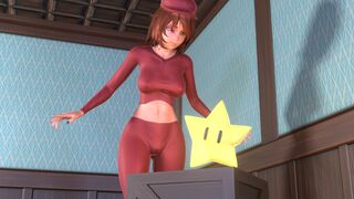 Sue and Invincibility Star