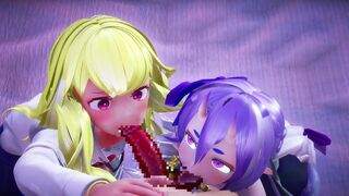 Takamiya Rion and Rindou Mikoto threesome [EverMilk]