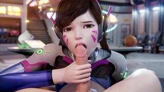 D.Va 60fps HENTAI COMPILATION