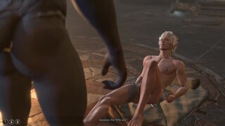 Astarion and Tiefling Musc - act 1 romance