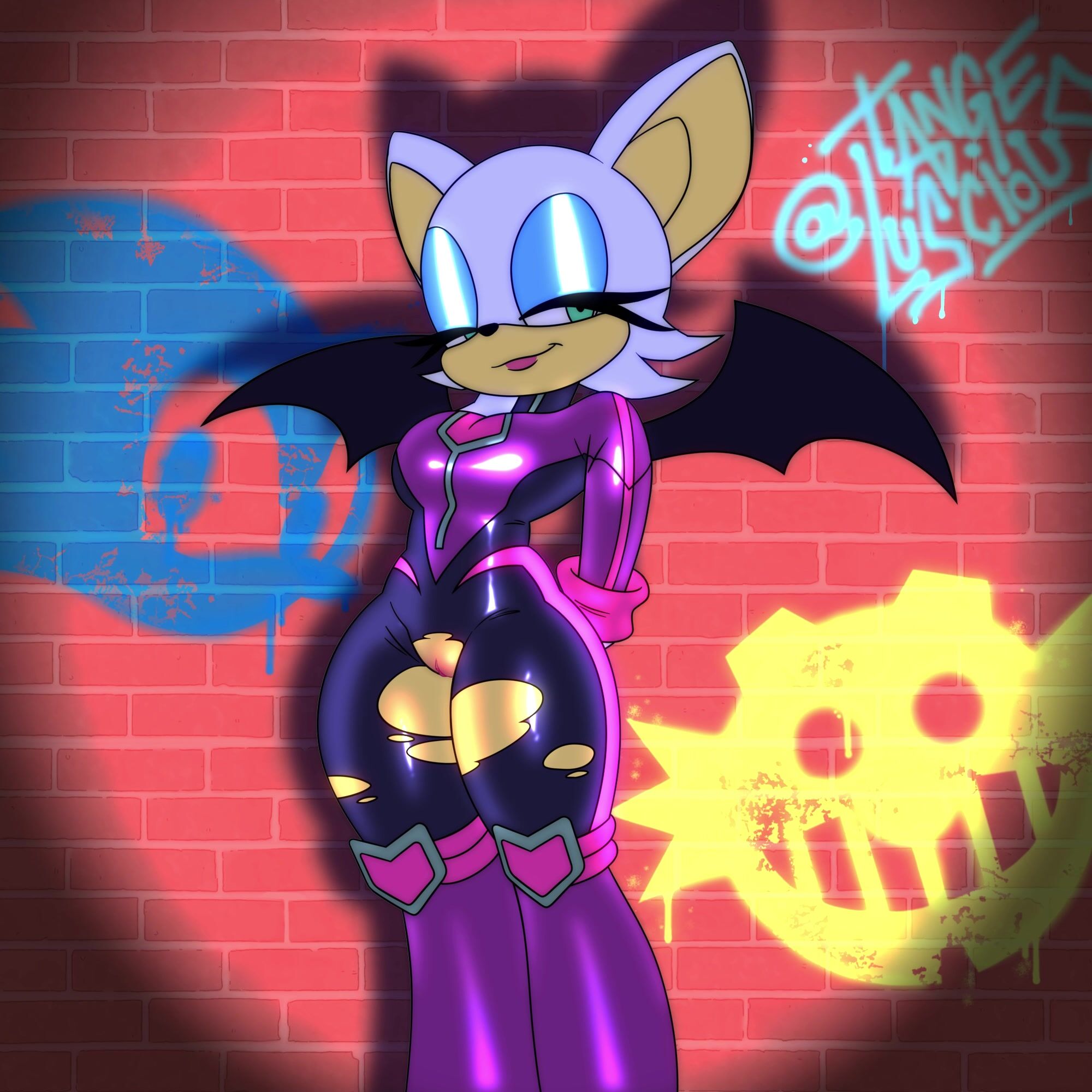 Tangeluscious - Rouge The Bat (NSFW)