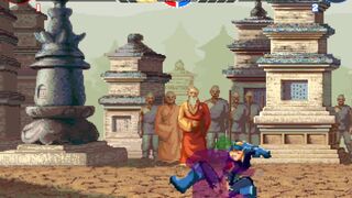 megaman attacked by joker