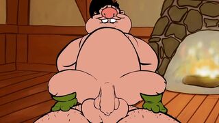 Beauty and the butterball