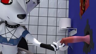 Loona and Estra in Glory Hole