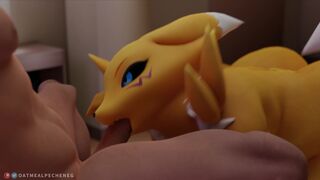 [4K]Renamon Sex