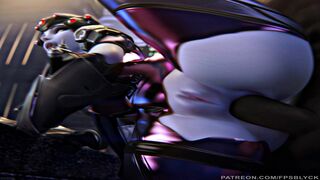 Widowmaker Split Fucking [Blacked][FPSBlyck]