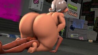 Eight's got a dumptruck and she knows how to use it