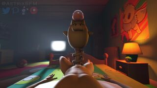 Spoink Bouncing On Her Trainer [AetrixSFM]