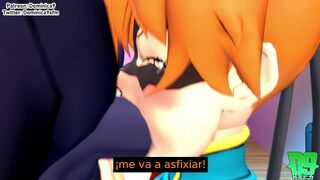 Momo and Kendo's First Sidekick Job (Spanish sub)