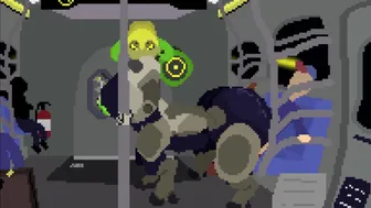 [4K] Orisa Takes The Subway