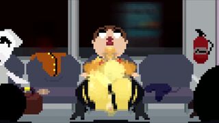 [4K]Isabella Heat On The The Subway