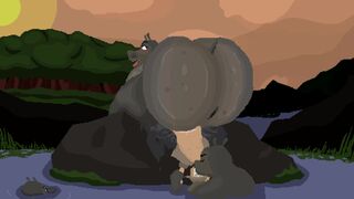 [4K]Gloria And Her Big Ass