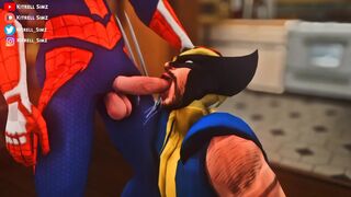 Spidey and Wolverine