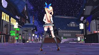 【MMD】ミライアカリ／LAYSHA-Party Tonight