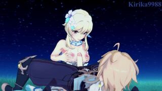 Genshin Impact - Lumine fucks with Aether