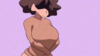 Misae nohara boobs bounce