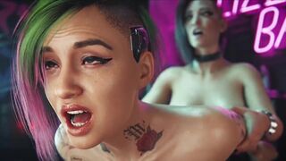 V fucking Judy Alvarez from behind