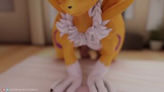 Renamon by OatmealPecheneg - F216F Edit-