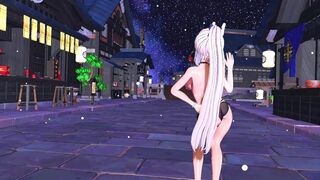 【MMD】雪月ミヤコ／Im ill