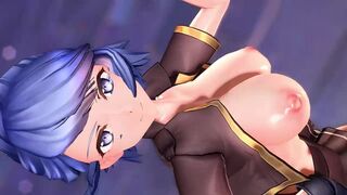 [MMD] Otori Misaki Sumire/Donut Hole