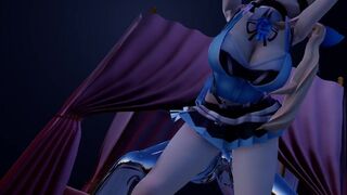 【R18】『CakeFace_3P』【feat.SlimeGirls】【Sex dance】