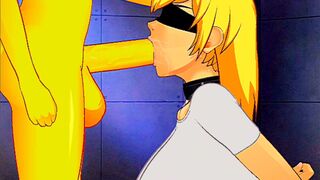 (SDT)Futa toy chica Throat fucks Vanessa