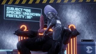 [4K] Quarian Fucked By Werewolf [Rekin3D]