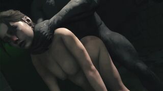 Claire Redfield Slut Fucked Deep by Mr. X - Pure Sound