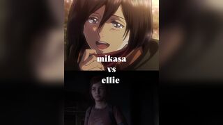 mikasa vs ellie