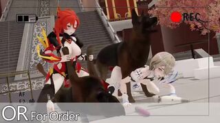 Himeko Bestiality with Rita. - AKT Old