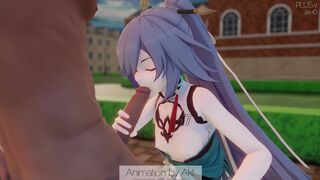 Fu Hua sucking hard - AKT