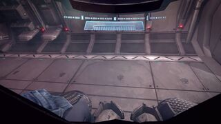 Sangheili double team a spartan