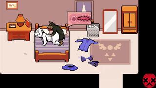 Male Feral Canine Doberman Dog x Toriel [Mayin]