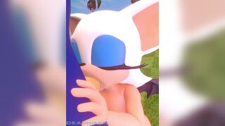 Rouge Blowjob Sonic