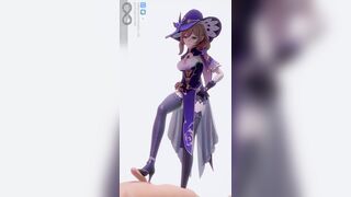 Lisa masturbates me with her feet