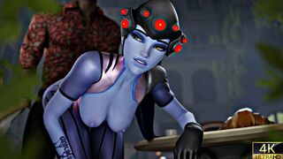 Widowmaker Is Impressed [Blacked][Aphy3D]