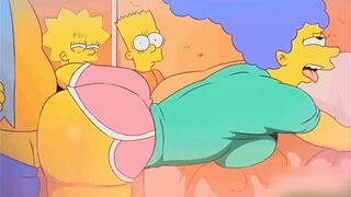 Dad fucks Barts mom