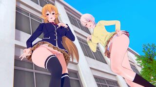 [KKS/MMD] [I'm ill] Alice Nakiri Erina Nakiri [Shokugeki no Soma]