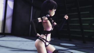 [MMD/4K] ~ Ariana Grande (ft. Nicki Minaj) ~《'Side To Side'》~ 犬娘 フリル (TararaTarako)