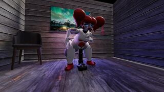 Fnaf Circus Baby uses Horse Dildo.