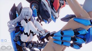 Bronya masturbates me - AKT