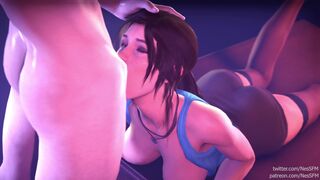 Lara Croft Blowjob Nessfm