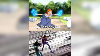 gwen tennyson vs starfire