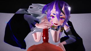 Rindou Mikoto Serious Blowjob [Evermilk]