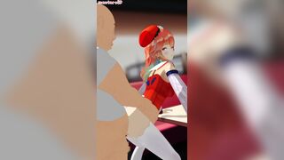 Kiara Apologizing for the service [Suzutaro3D]