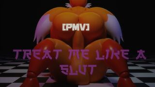 Furry [PMV] Treat Me Like A Slut - Tails