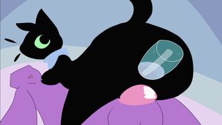 Double cat penetration [Dragonweirdo]