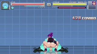 Marilyn can't stop breeding her ass